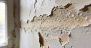 Purchle na ścianie od wilgoci: jak usunąć bąble i naprawić malowanie ścian